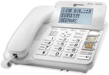 Image of Geemarc CL595 Amplified Corded Telephone with Answering Machine for Seniors