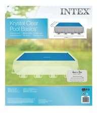 Image of Intex 4m x 2m SOLAR COVER Retangular Ultra Frame Swimming Pool #28028