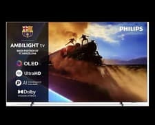 Image of Philips TPVision 650LED760/12 65 Inch OLED4K Ultra HD Smart Ambilight TV