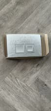 Image of Geberit Delta 35 Bright Chrome-Plated Flush Plate 115.135.21.5