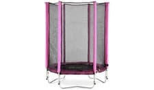 Image of Plum Junior Springsafe Trampoline & Enclosure - Pink