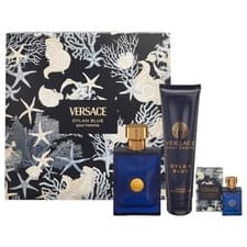 Image of Versace Dylan Blue Pour Homme Eau De Toilette Gift Set 100ml