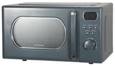 Image of Cookology Retro Microwave 800W Freestanding 20L - Grey RETDD20GR