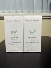 Image of 2 X Crabtree & Evelyn Hand Therapy Cream 100g - Goat Milk Hand Lotion