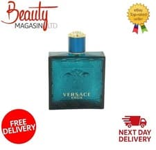 Image of Versace Eros Eau de Toilette 100ml EDT Spray Men's Fragrance Perfume -see detail