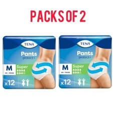 Image of 2x TENA Incontinence Pants Super Size Medium 12 pack