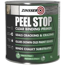 Image of Zinsser Peel Stop® Clear Binding Primer Paint 1 litre