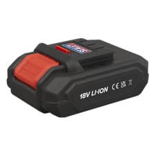 Image of Sealey 18V Power Tool Battery 1.5Ah Li-Ion For CP18VLD Hammer Drill CP18VLDBP