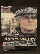 Image of Sealed! Happy Valley - Series 1 & 2 DVD Drama (2016) Sarah Lancashire