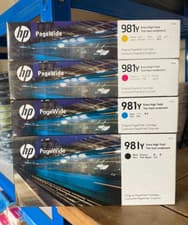 Image of Genuine HP 981Y EXTRA HIGH YIELD INK MULTIPACK - CMYK FULL SET (INC VAT) BOXED