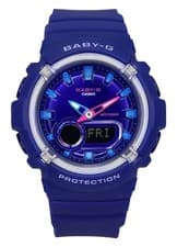 Image of Casio Baby-G Blue Dial Quartz Sports 100M BGA-280DN-2A Women's Ladies Watch
