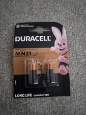Image of Duracell Specialty Pack of 2 Alkaline MN21 12V Batteries for Remote Controls
