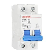 Image of Miniature Circuit Breaker Low-voltage 2 Poles 32A 400V