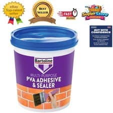 Image of Water-Resistant PVA Adhesive & Sealer 1L - Perfect for Home & Professional Uses