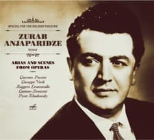 Image of ZURAB ANJAPARIDZE tenor Arias And Scenes From Operas CD NEW SEALED