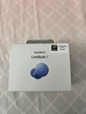Image of Sony LinkBuds S WF-LS900N Wireless Bluetooth Earbuds with Charging Case-Blue