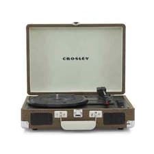 Image of Crosley Cruiser Deluxe Portable Bluetooth Turntable - Tweed