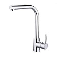 Image of Delphi Melbury Modern Kitchen Sink Mixer Tap - Chrome