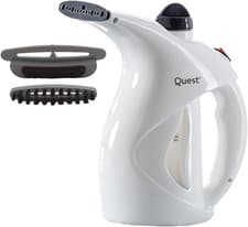 Image of Quest 42140 800W Portable Garment & Fabric Steamer / Use on Clothes, Furniture,