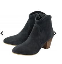 Image of BNiB Ravel Teelin Ankle Boots in charcoal suede sizes UK4 (37) UK8 (41) rrp £95
