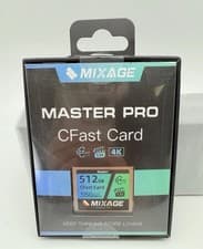 Image of brand New KingSpec MIXAGE 512GB CFast 2.0 Memory Card, Media Storage Camera-Card