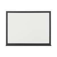 Image of Bi-Office Black Frame Drywipe Board 600x450mm MB0400169