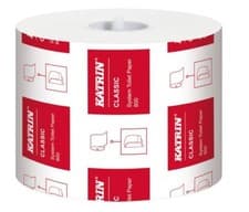 Image of 36 x Toilet roll Katrin Classic System 2 Ply Toilet Paper 800 Sheet ECO Rolls