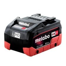 Image of Metabo 625369000 18V LiHD 8.0Ah Slide In Battery