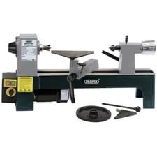 Image of Variable Speed Mini Wood Lathe, 250W
