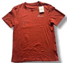 Image of Craghoppers Men’s Outdoor T-Shirt Size M Rust Orange New VGC
