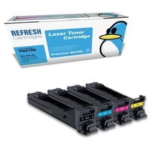 Image of Refresh Cartridges Full Set TN210 Toners compatible with Konica Minolta Printers