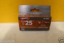 Image of ARROW T-25 T25 1000 x 10mm ROUND CROWN WIRE AND CABLE STAPLES