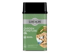 Image of Liberon Garden Furniture Oil Clear 1 Litre - Protect & Revive Outdoor Furniture