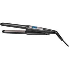 Image of Remington S5515 Slim Hair Straightener Ceramic Coating, 9 Heat Settings, Black