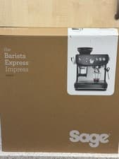 Image of Sage Barista Express Impress SES876 Bean To Cup Coffee Machine Black