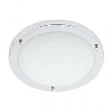 Image of Litecraft Mari Ceiling Light Bathroom IP44 Rated Flush Mount Fitting - 4 Colours