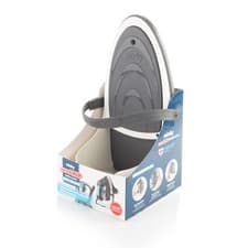 Image of Minky Sure Grip Iron Holder With Strong And Secure Strip, Heat One Size, Grey