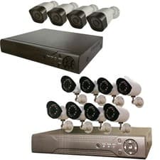 Image of Colour CCTV Camera System HD 1080P 8CH DVR Hard Drive Outdoor Home Security Kit