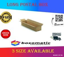 Image of LONG STRONG DOUBLE WALL 6mm STORAGE SHIPPING POSTAL BOXES
