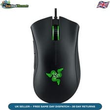 Image of Razer DeathAdder Essential 2021 Gaming Mouse 6400 DPI, 5 Programmable Buttons