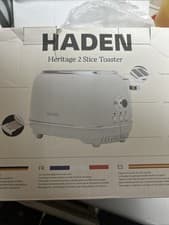 Image of Haden Heritage Ivory White 2-Slice Toaster