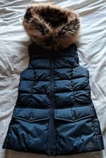 Image of Barbour - BAYSIDE GILET. Fibredown. Women's UK 8. NAVY. NEW, without tags.