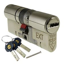 Image of Yale uPVC Door Lock Platinum Euro Cylinder TS007 3 * Star AntiSnap High Security