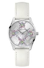 Image of Guess White Womens Analogue Watch Luster GW0837L1