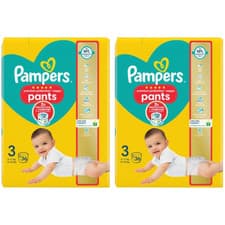 Image of Pampers Premium Protection Pants Size 3, 72 Nappy Pants - 3 Way Protection