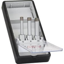 Image of Bosch PRO 3 Piece Dry Diamond Drill Bit Set