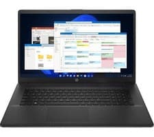 Image of HP 17-cn0534sa 17.3'' Large Screen Pentium Silver N5030 512GB Black Laptop B