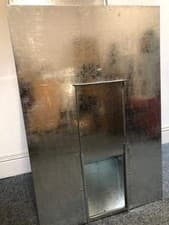 Image of Galvanised Steel Coal Bunker Heavy Duty Metal Fuel Storage 125KG Capacity
