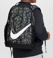 Image of Nike Kids' Black/White Brasilia Backpack (18L) (HF6651-010) - NWT