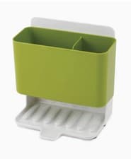 Image of Joseph Joseph Caddy Tower, Slimline Sink Tidy - White/Green